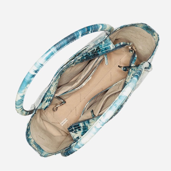 BRAHMIN Bailee Deep Water Melbourne Genuine Leather - Picture 3 of 8